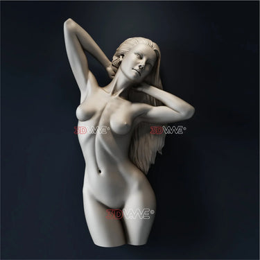 NAKED WOMAN 3D STL - 3DWave.us
